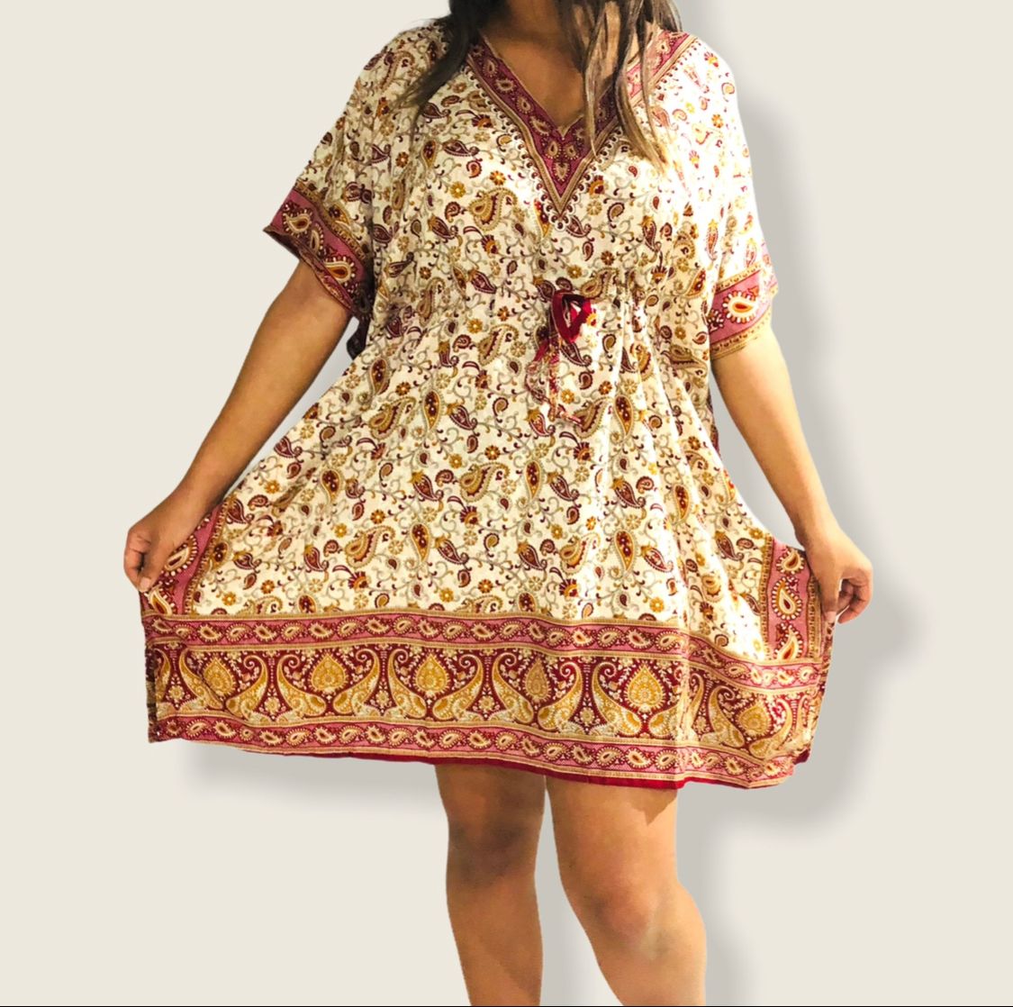 Manta Mediana Estampada de Dama