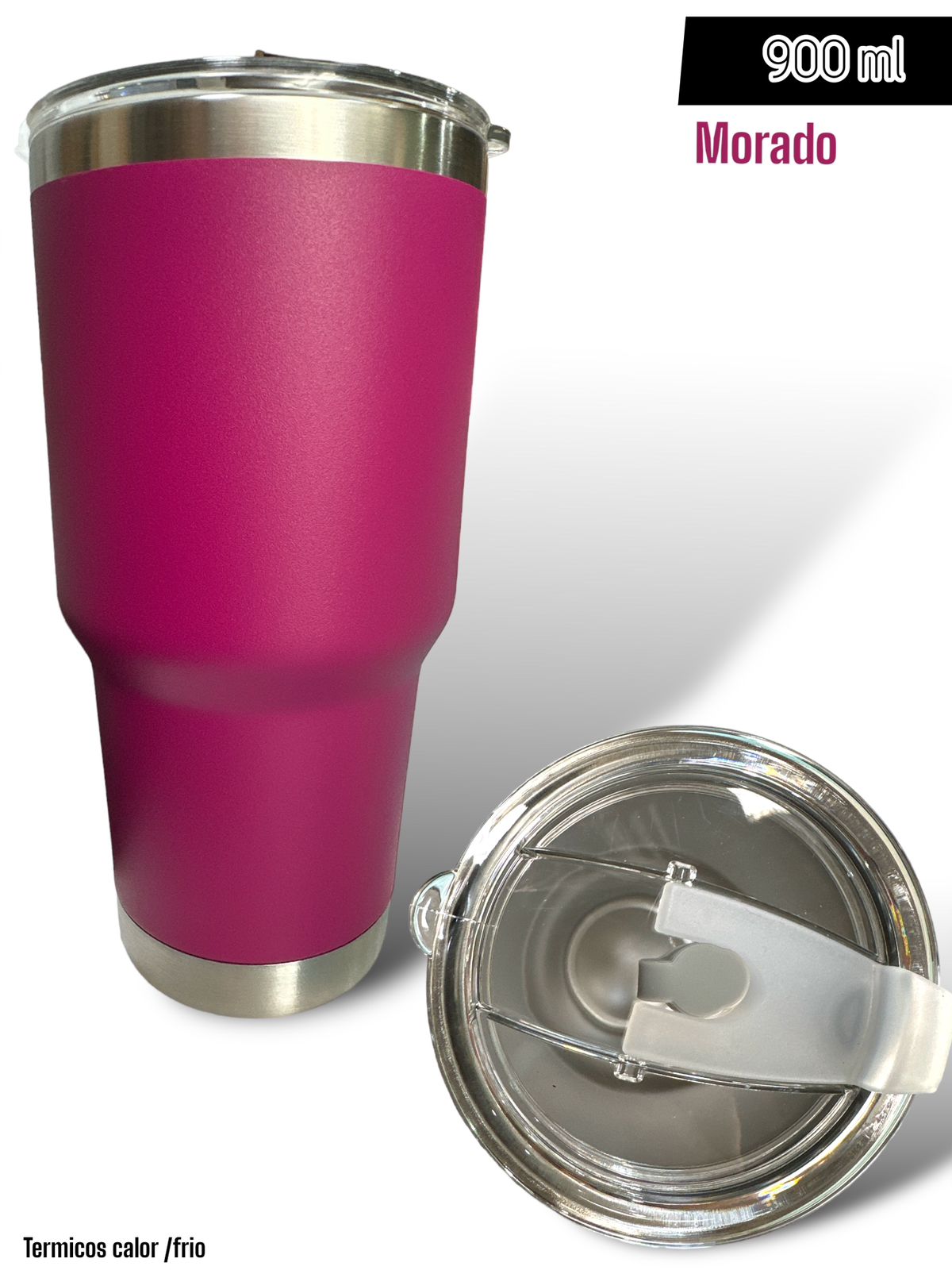 Vaso Térmico 900ml Morado