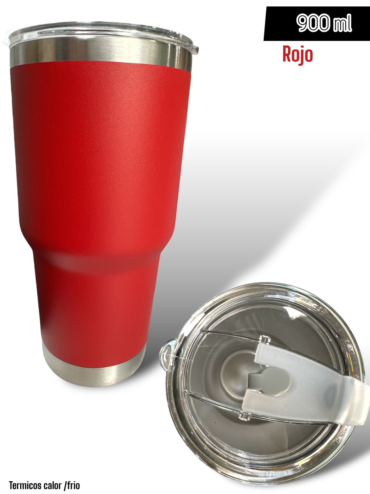 Vaso Térmico 900ml Rojo