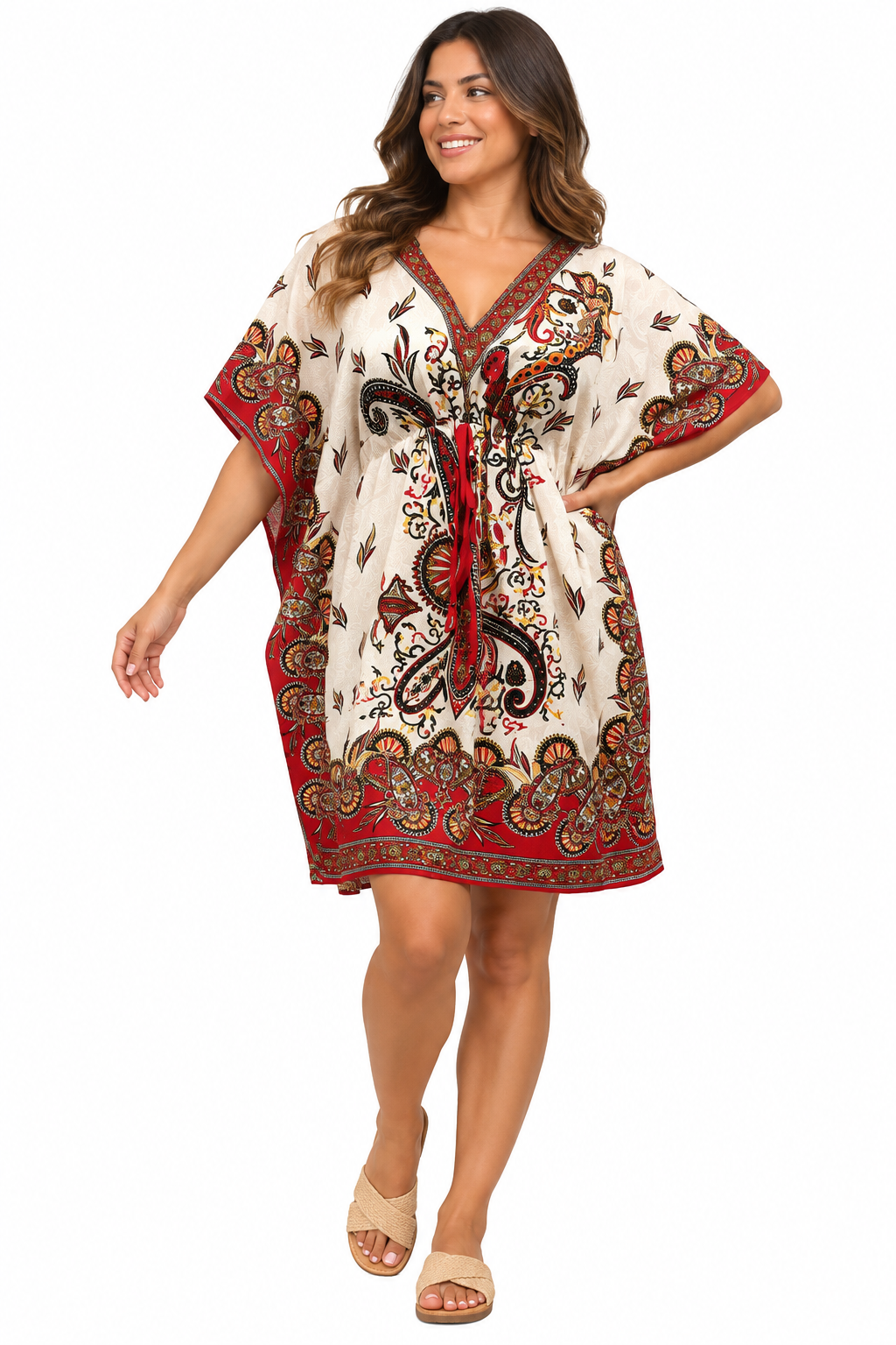 Vestido Estampado de Dama