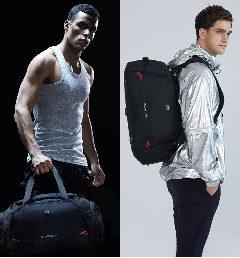 Maletin Bolso de Entrenamiento y Gimnasio Swicky Negro
