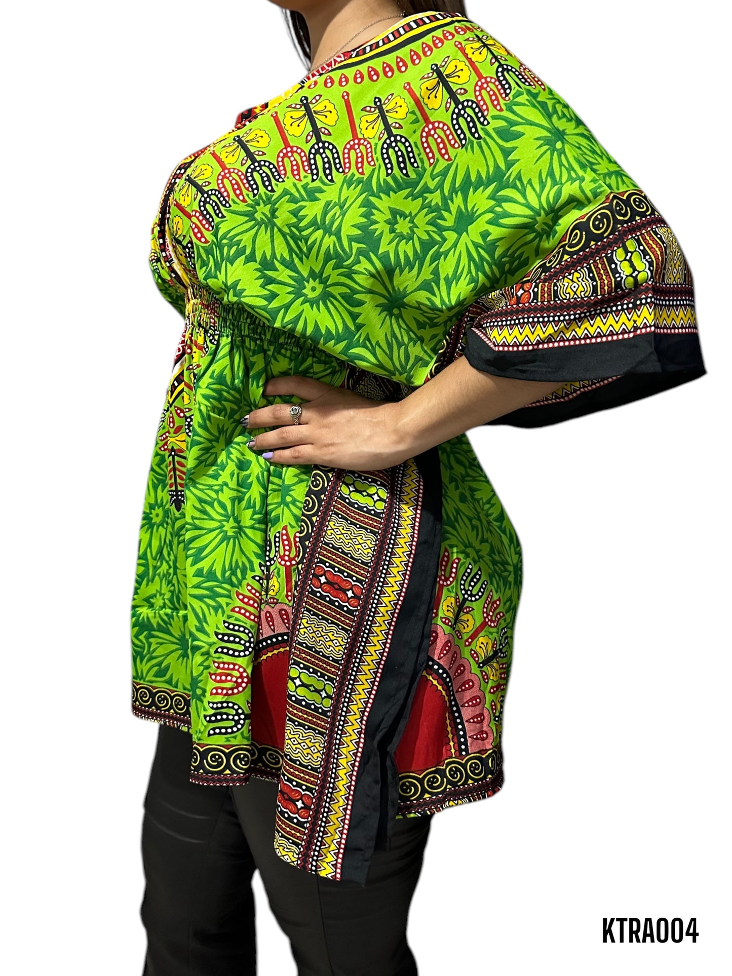 Manta de Dama Afrodescendiente Verde KTRA004 - Grand Parade Día del Negro