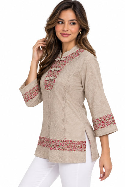 Blusa Gulab Rosé