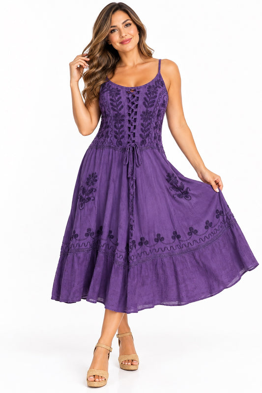 Vestido Encanto Violeta