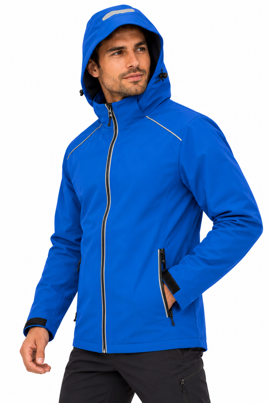 Jacket Impermeable Azul Rey
