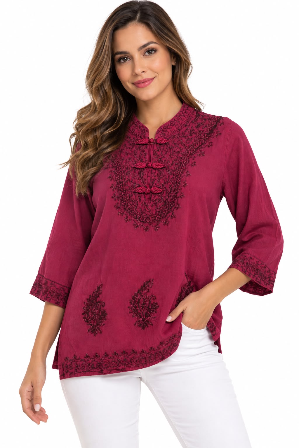 Blusa Rani Fucsia