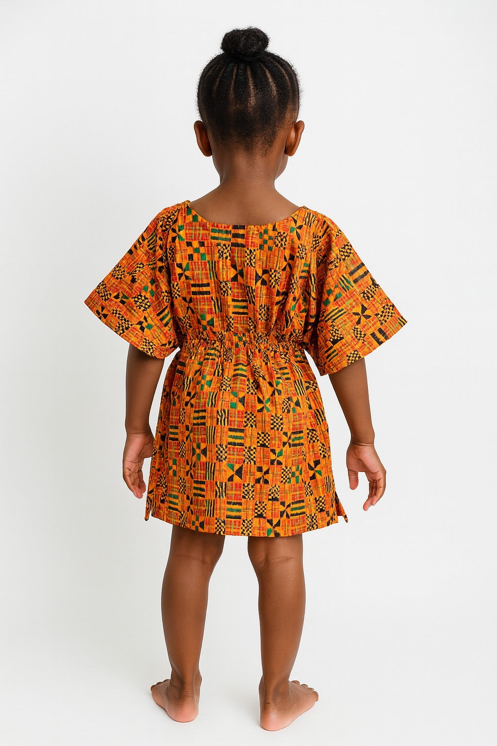 Top Manta de Niña Estampado Afrocaribeño