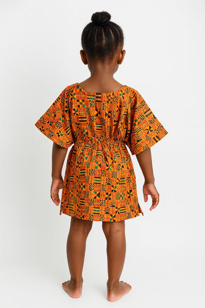 Top Manta de Niña Estampado Afrocaribeño