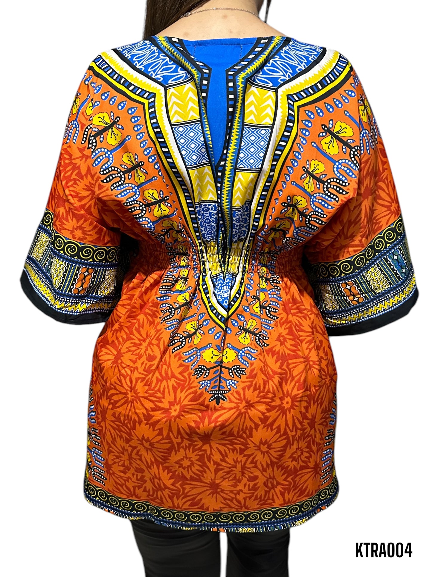 Manta de Dama Afrodescendiente Naranja KTRA004 - Grand Parade Día del Negro