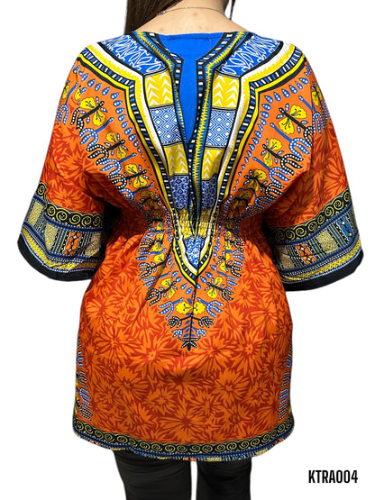 Manta de Dama Afrodescendiente Naranja KTRA004 - Grand Parade Día del Negro