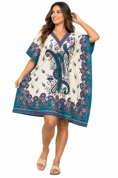 Vestido Estampado de Dama
