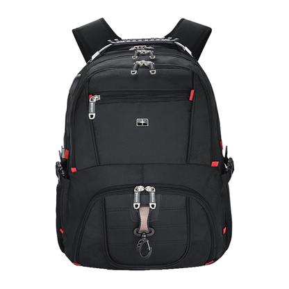 Bulto Mochila Morral Swicky Negro 15.6''