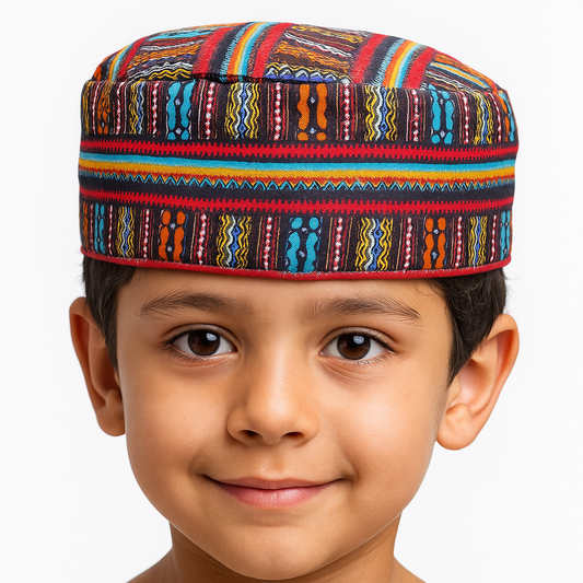 Kufi Afrocaribeño de Niño Unisex