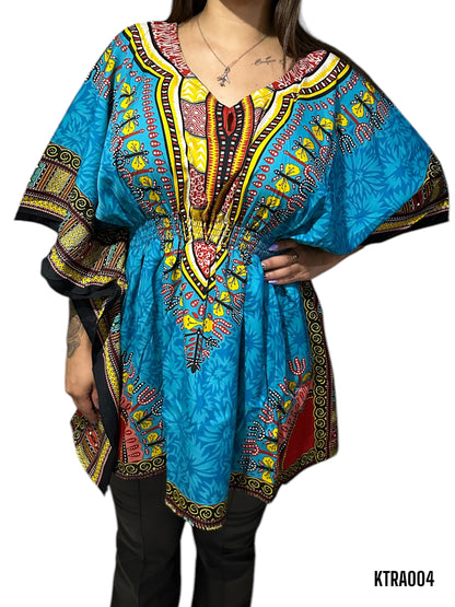 Manta de Dama Afrodescendiente Azul KTRA004 - Grand Parade Día del Negro