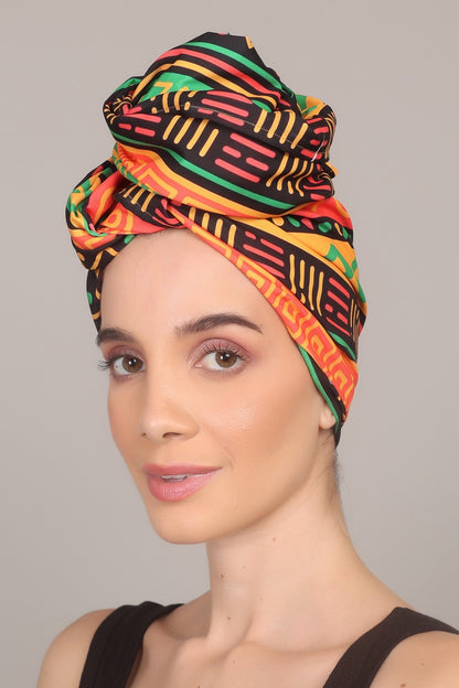 Turbante Afrocaribeño