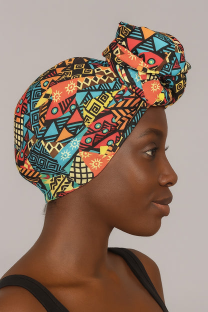Turbante Afrocaribeño