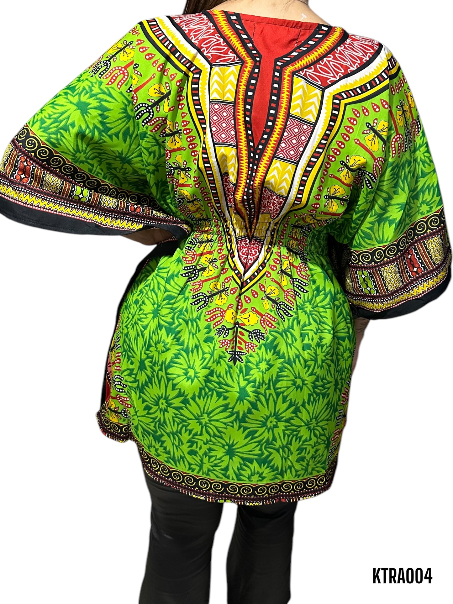Manta de Dama Afrodescendiente Verde KTRA004 - Grand Parade Día del Negro