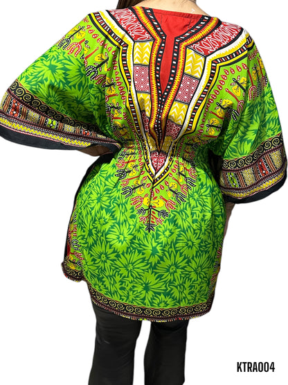 Manta de Dama Afrodescendiente Verde KTRA004 - Grand Parade Día del Negro