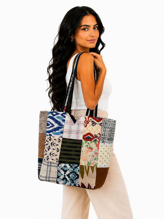 Bolso Tote Mix de Estampados