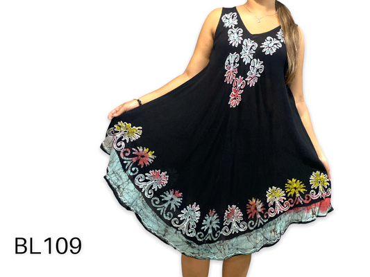 Vestido Estampado de Dama