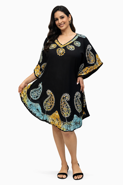 Vestido Bordado de Dama