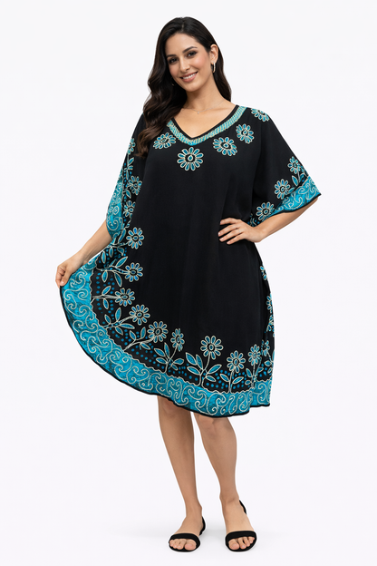 Vestido Bordado de Dama