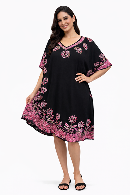 Vestido Bordado de Dama