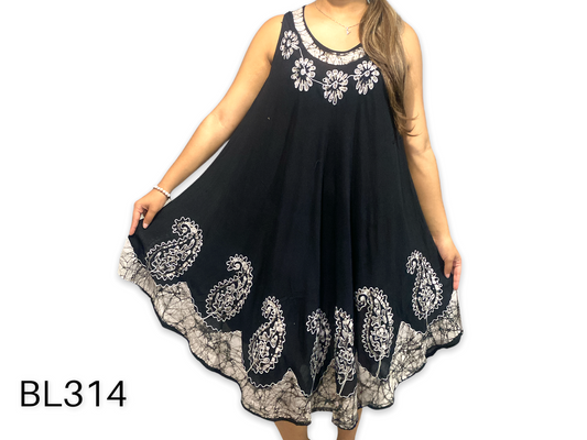 Vestido Estampado de Dama