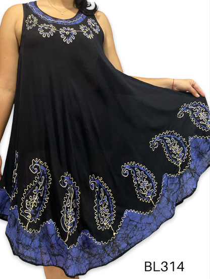 Vestido Estampado de Dama