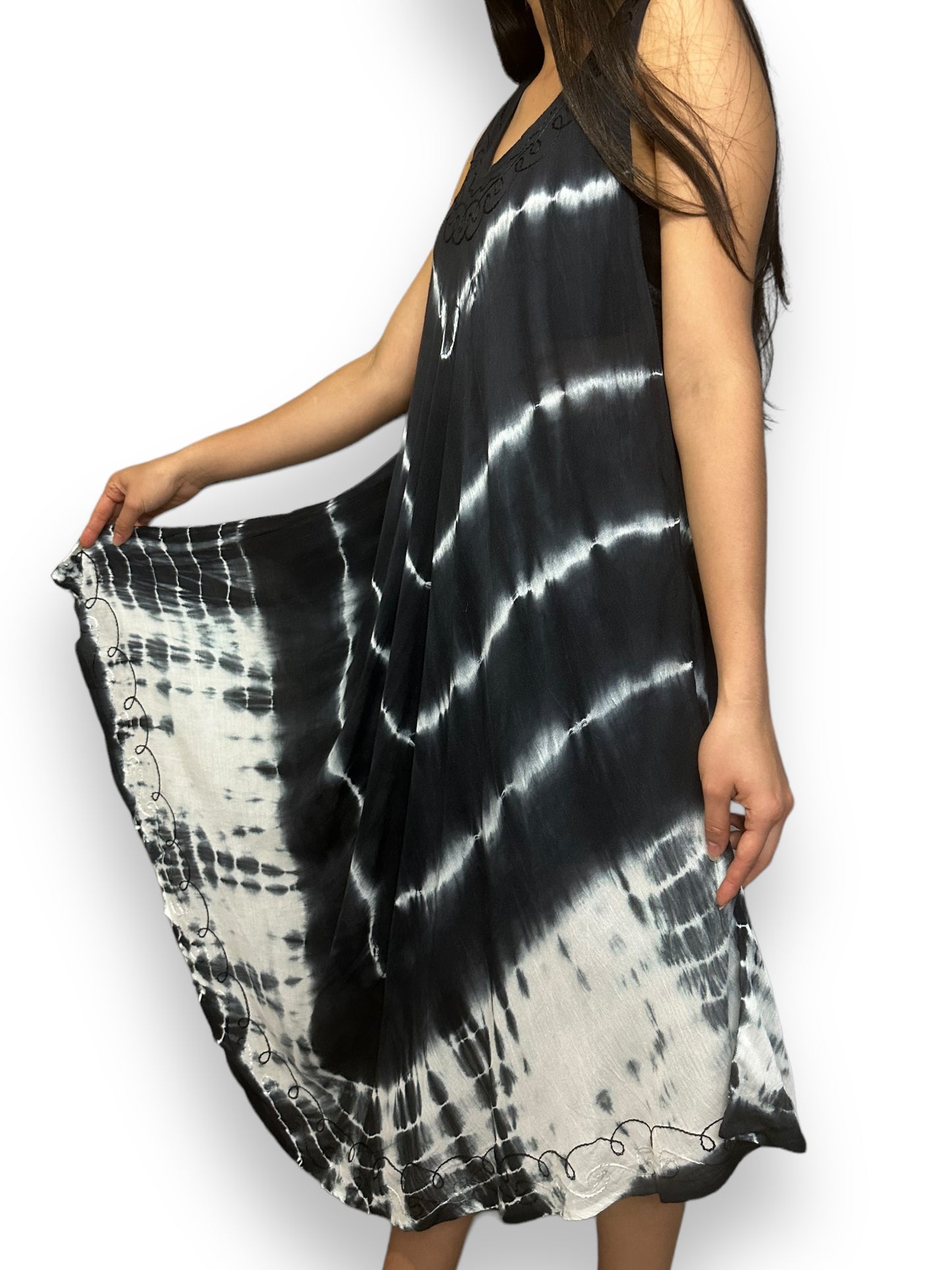 Vestido Estampado de Dama