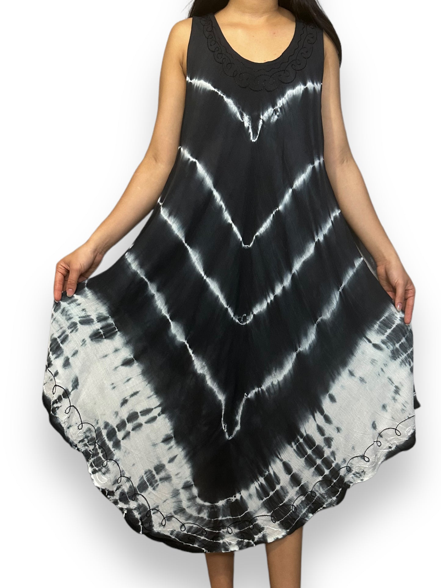 Vestido Estampado de Dama