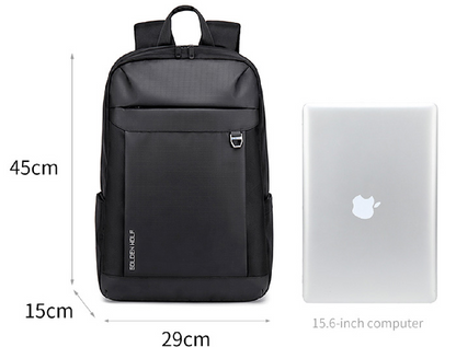 Bulto Mochila de Viaje Golden Wolf Negro 15,6''