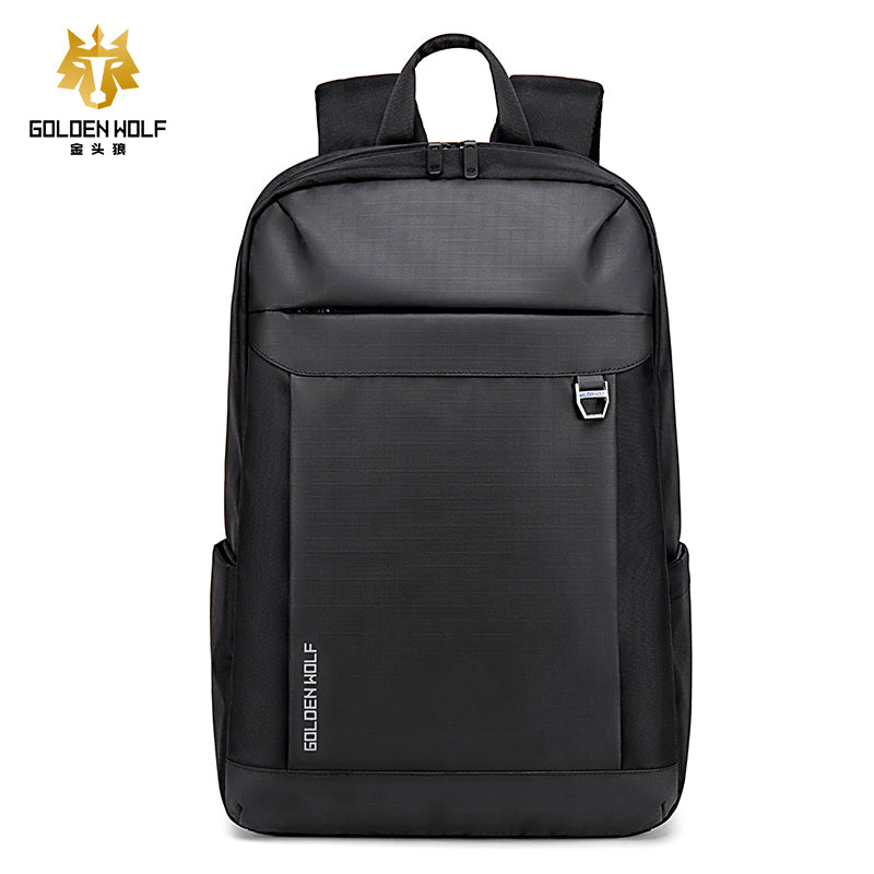 Bulto Mochila de Viaje Golden Wolf Negro 15,6''