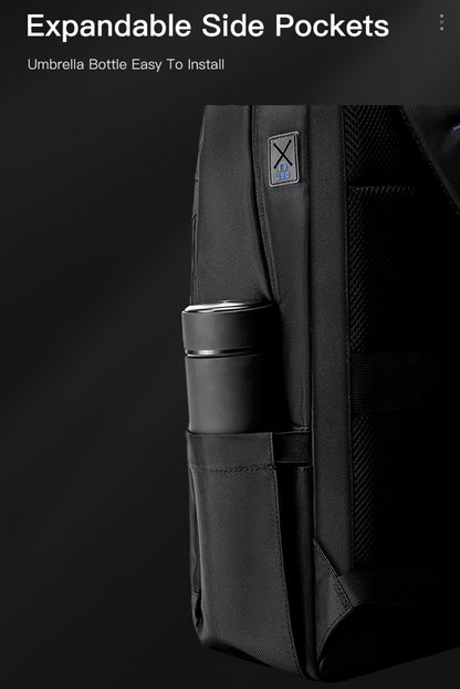 Bulto Mochila de Viaje Golden Wolf Negro 15,6''