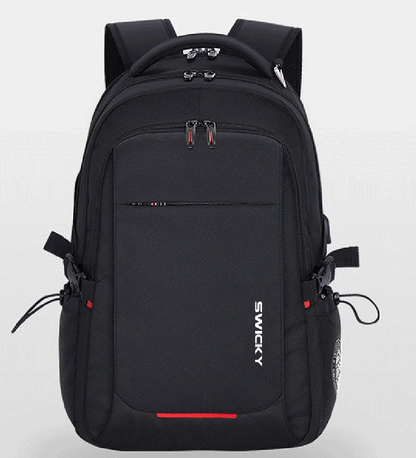 Bulto Mochila Morral Swicky Negro 15.6''