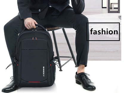 Bulto Mochila Morral Swicky Negro 15.6''