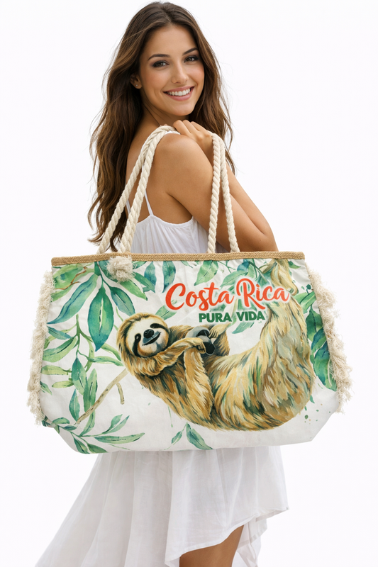 Bolso Oso Perezoso Hojas