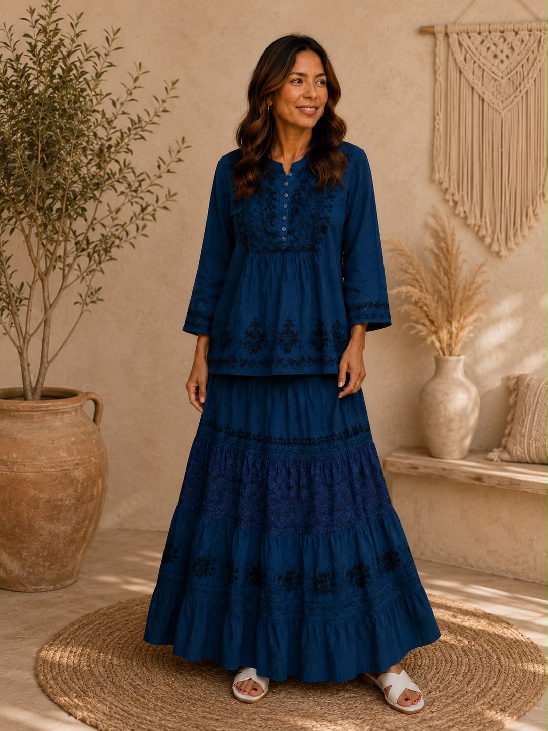 Conjunto Eliana Azul Noche