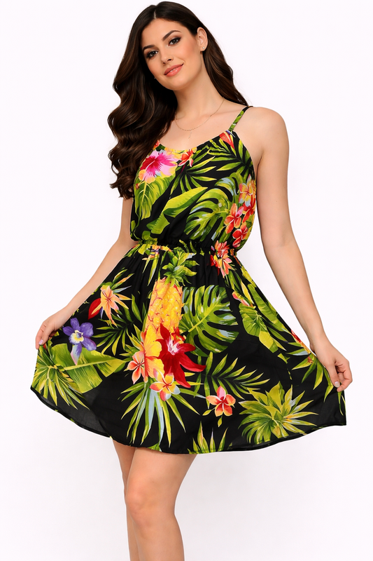 Printed Beach Dress