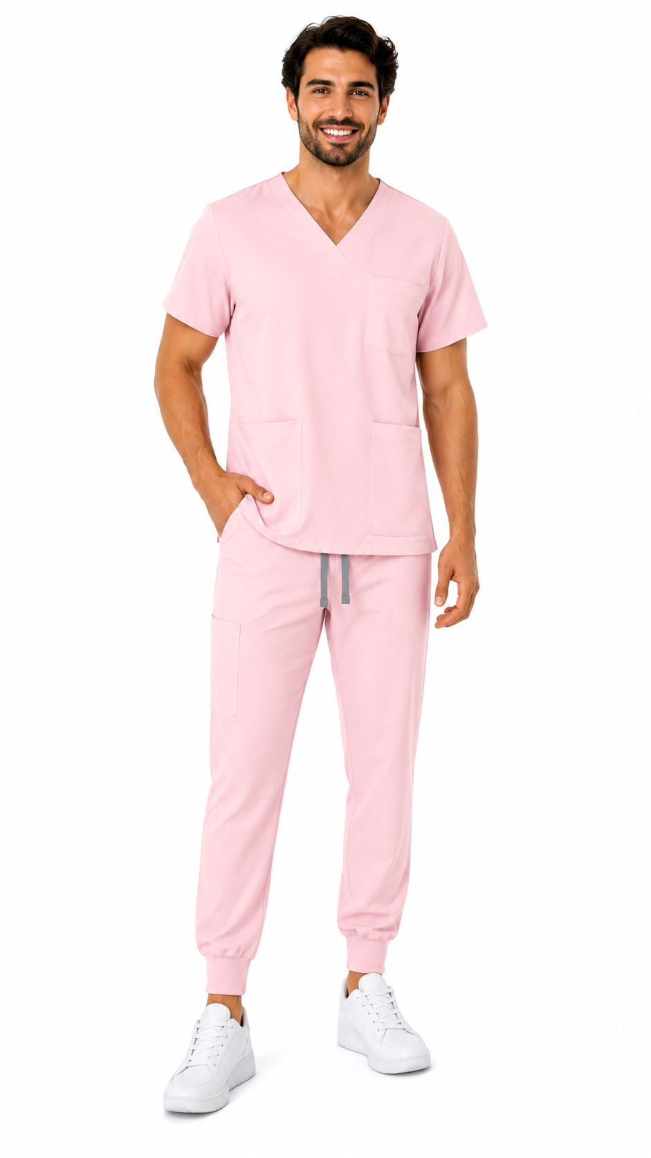 Scrub Rosado Unisex
