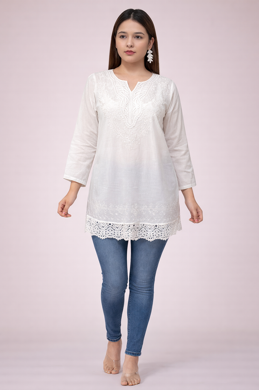 White Blouse Long Sleeves