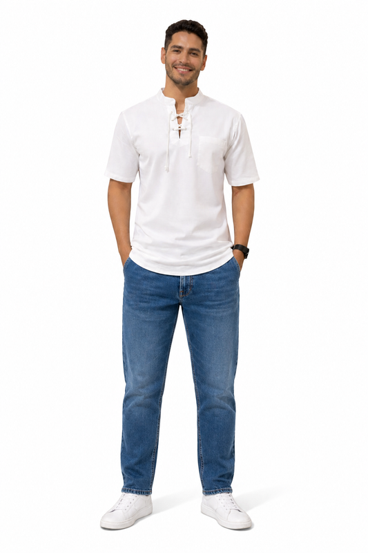 White Short Sleeve Shirt