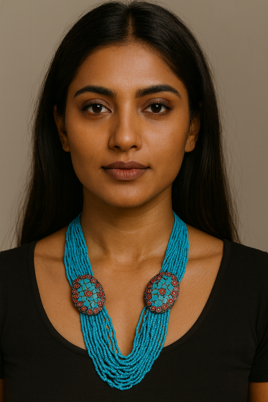 Collar Elegante Turquesa