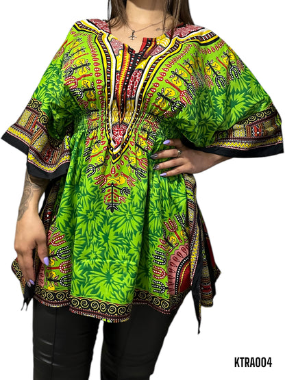 Manta de Dama Afrodescendiente Verde KTRA004 - Grand Parade Día del Negro