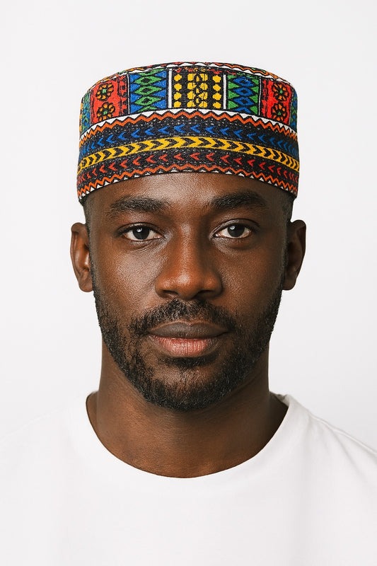 Kufi Afrocaribeño de Adulto Unisex