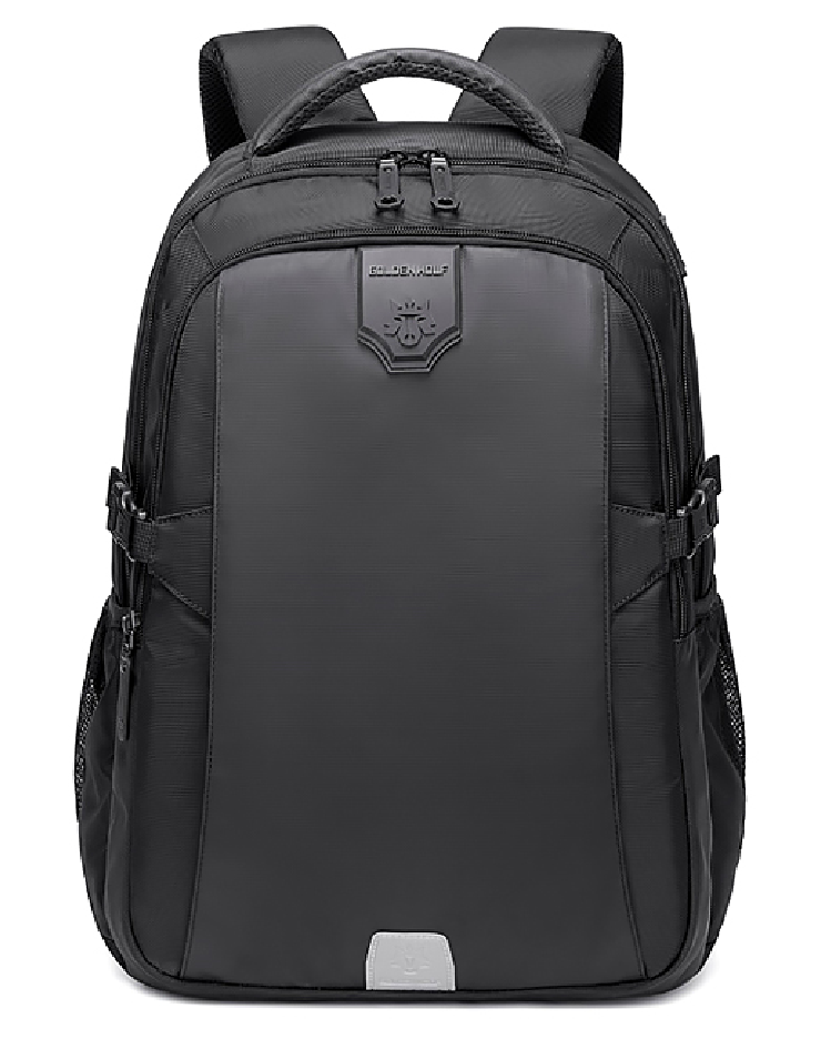 Bulto Mochila Morral Golden Wolf Negro 15,6''