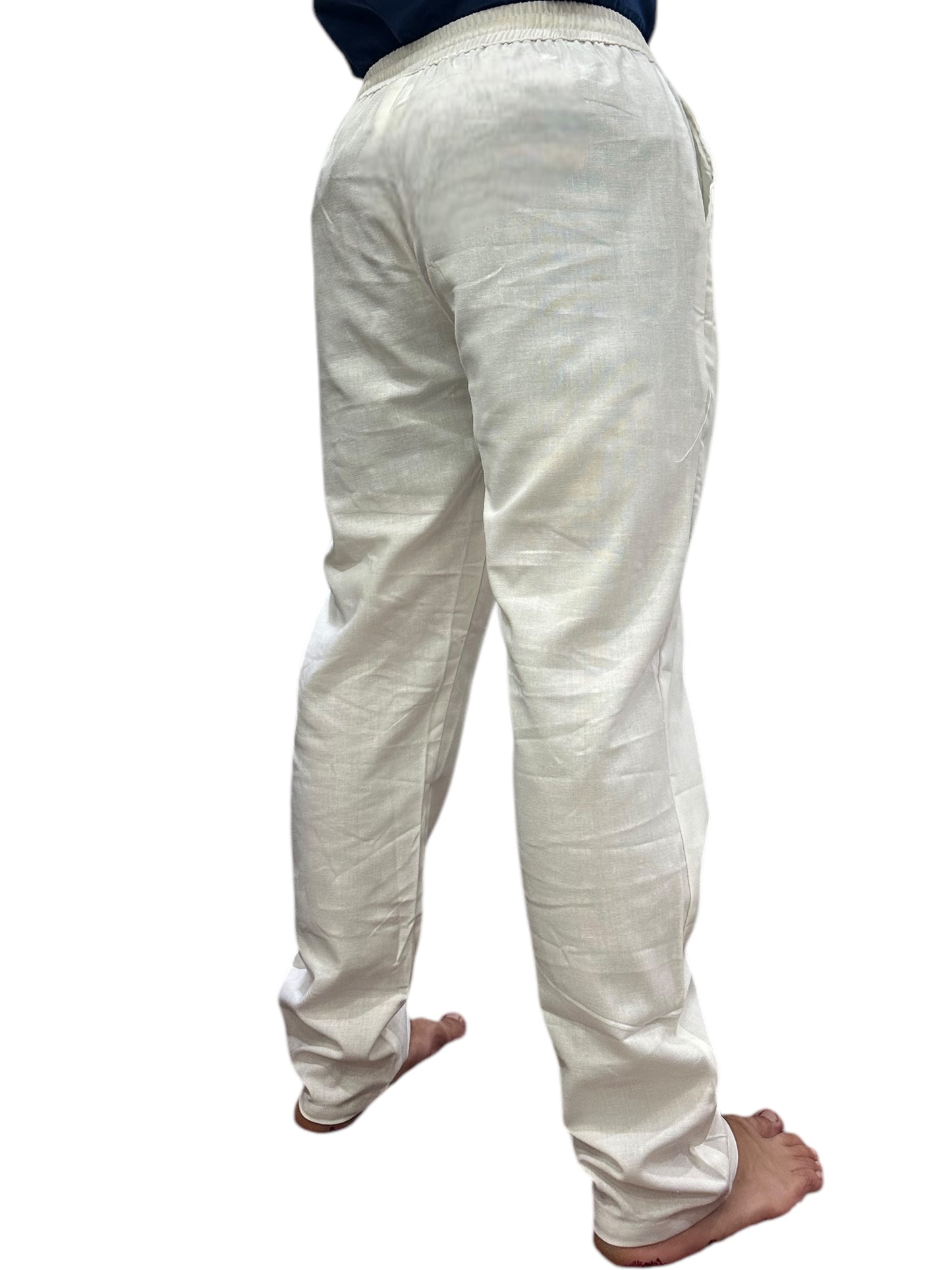 Pantalón Blanco de Hombre