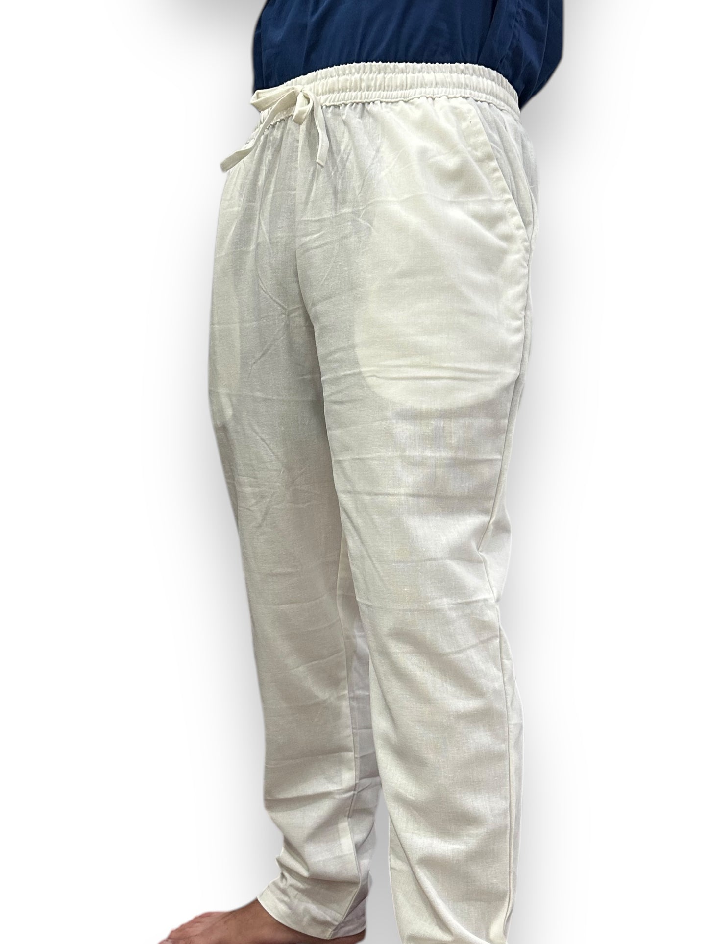 Pantalón Blanco de Hombre