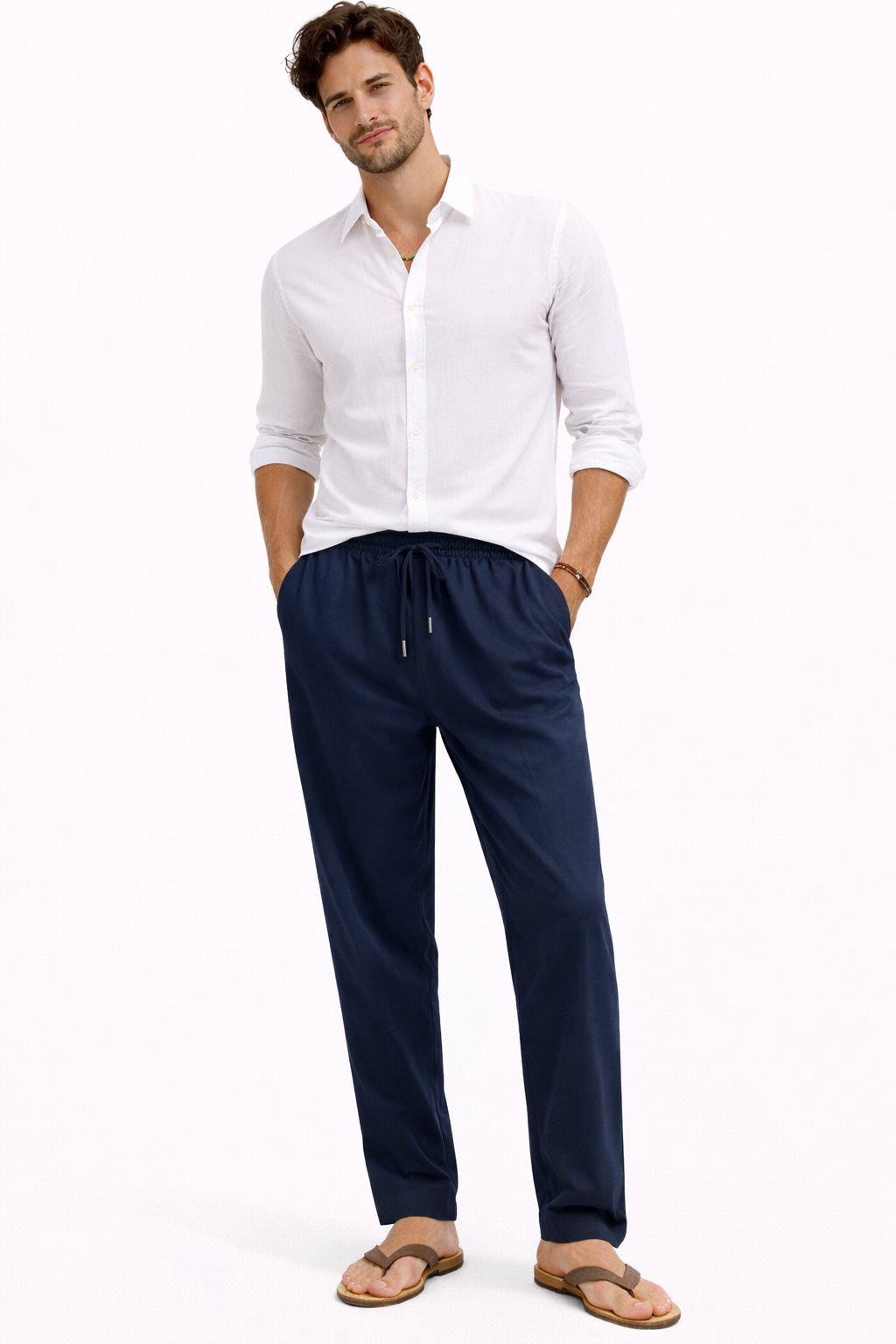 Pantalón Azul Claro de Hombre