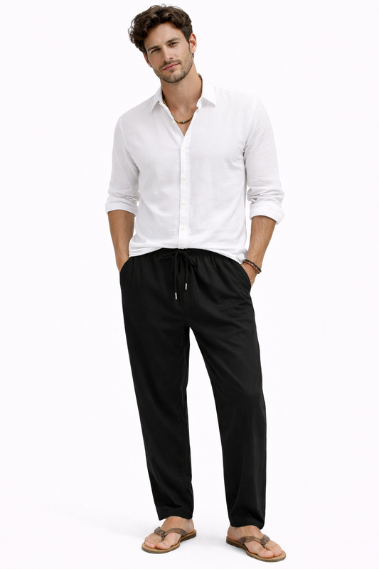 Pantalón Negro de Hombre